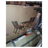 Mainstays greyson square 5pc folding dining set