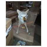 The lone howler coyote decoy