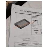 Pull out drawer assembly