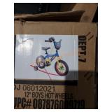 Hot wheels 12" bicycle