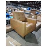 Mid-Century Modern Tufted Arm Chair