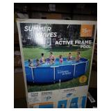 Summer waves active frame pool