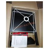 Shelf floor lamp with USB charger