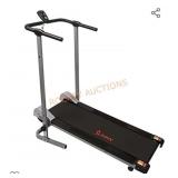 Sunny health and fitness manual treadmill