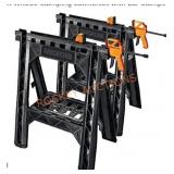 WORX WX065 Clamping Sawhorses