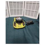 Ryobi  18v battery and fast charger