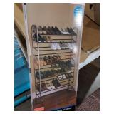 Mainstay 10 tier rolling shoe rack