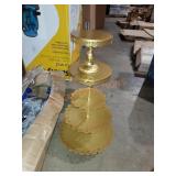 Decorative tray and food stands