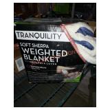 Soft Sherpa Weighted Blanket 15lbs.