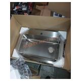 Glacier bay  large single bowl sink kit