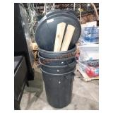 4ct Trash Cans
