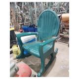 Plastic Rocking Chair