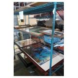 Misc Artwork Rack Lot