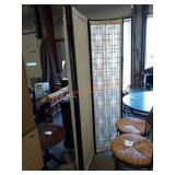 3 panel wooden screen