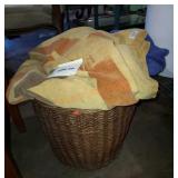 Basket of Towel Linens
