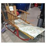 Antique Wooden Sled