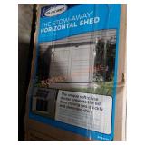 Suncast stoy-away shed