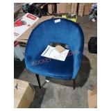 Lumisource Renee velvet dinning chair