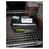 Ryobi 40v battery