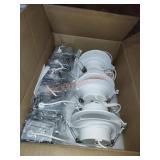6 pack-4" can less downlights