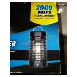 Black flag bug zapper