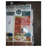 Cedar safe natural closet liner 60x bid