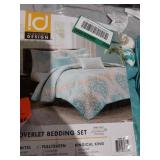 Full/queen coverlet bedding set