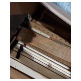 Bed frame with slats-unknown dimensions