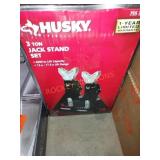 Husky 3 ton jack stand set