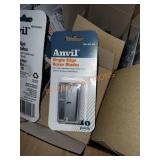 Case anvil single edge razor blade