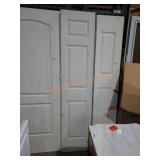 Pair bi-fold door panels 18"x80"
