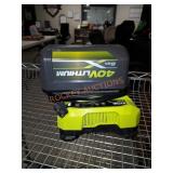 Ryobi 40v battery  and charger