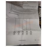 Rustic Mason jar lighting fixture