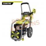 RYOBI 3300 PSI 2.5 GPM Gas Pressure Washer