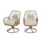 Hampton Bay Wicker Swivel Dining Chair