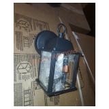 Small exterior wall lantern