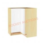 Hampton Bay Shaker Assembled Lazy Susan Corner