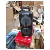 Tzumi LED job site speaker