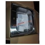 Glacier bay sink 25"x22"