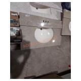Vanity sink top 37"x 22"