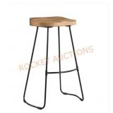 Madeleine Home Romboss 30 in.Saddle Seat Bar Stool