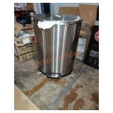 50L SS Garbage Can, Damaged