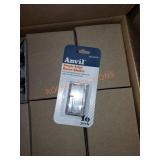 Case of anvil single edge razor blades