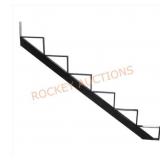 Pylex6-Steps Steel Stair Stringer black 7-1/2 in.