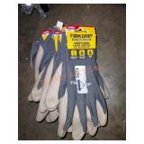 Firm grip honeycomb latex coated gloves