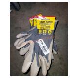 Firm grip honeycomb latex coated gloves