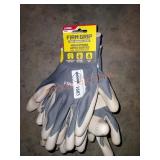 Firm grip honeycomb latex coated gloves