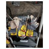 Firm Grip, honeycomb latex coated gloves. 4 pck