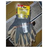 Firm grip honeycomb latex coated gloves