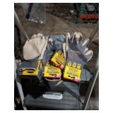 Firm Grip, honeycomb latex coated gloves. 4 pck